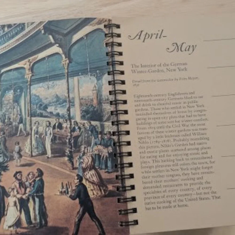 Vintage 1975 Metropolitan Museum of Art Calendar.